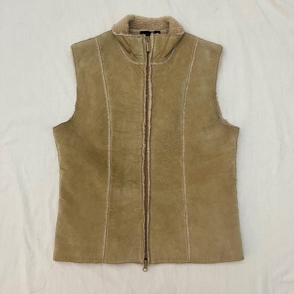 Vintage Express Tan Suede Vest ❤️🔥✨ - Picture 4 of 7